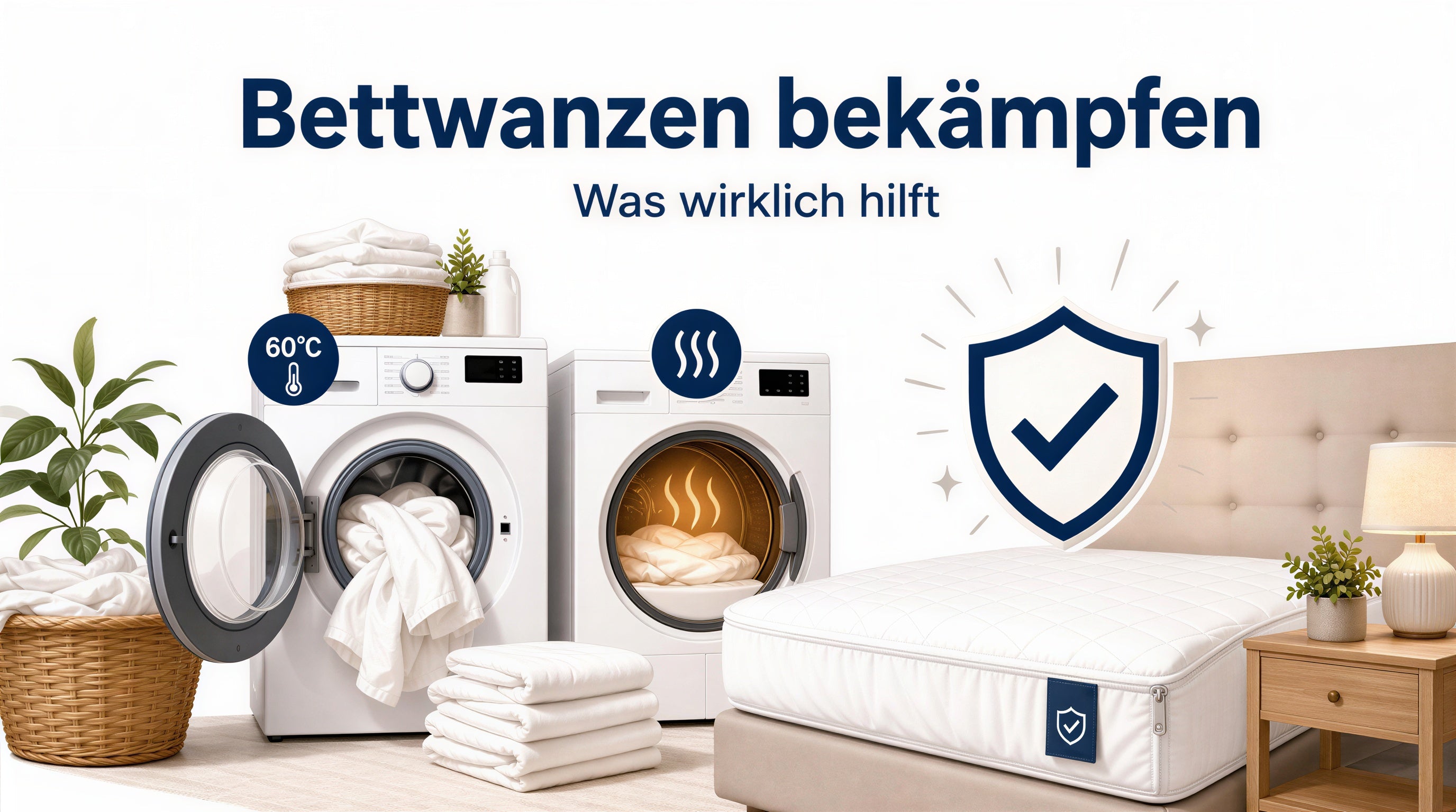 Bettwanzen bekämpfen und vorbeugen – Ratgeber von aparna.de.