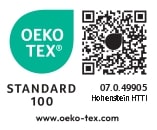 ÖKO-TEX Standard 100 Zertifikat