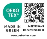 ÖKO-TEX Made in Green Zertifikat