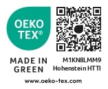 ÖKO-TEX Made in Green Zertifikat