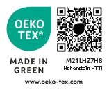 ÖKO-TEX Made in Green Zertifikat