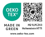 ÖKO-TEX Made in Green Zertifikat