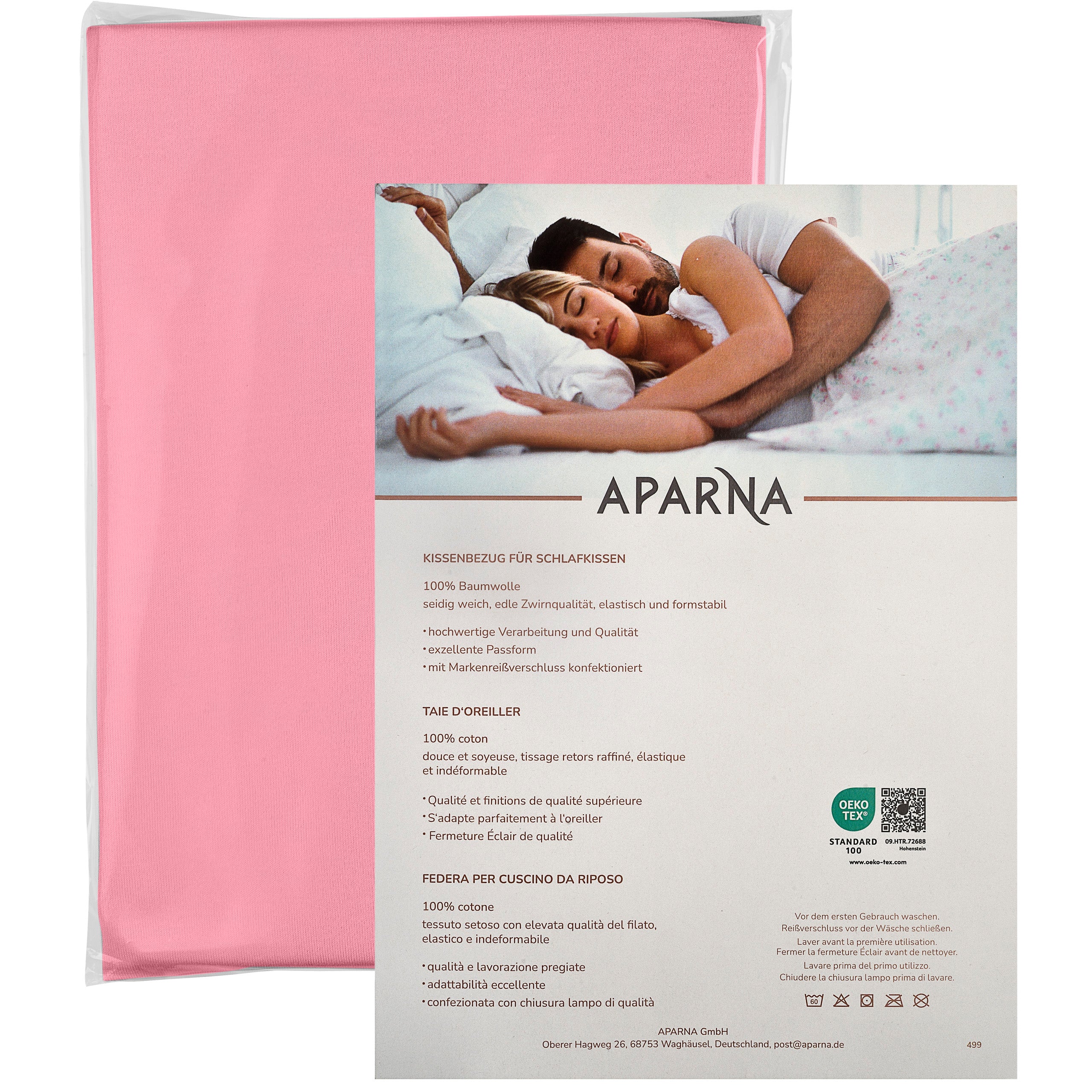 APARNA Tempur-Kissenbezug, Verpackung