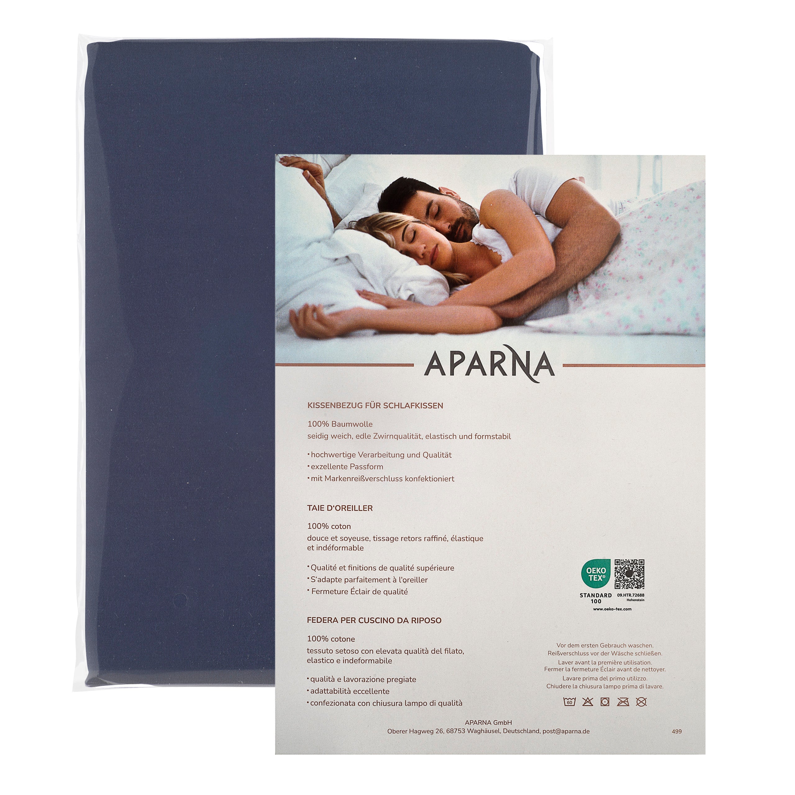 APARNA Tempur Kissenbezug – Passform für Ombracio / All Around