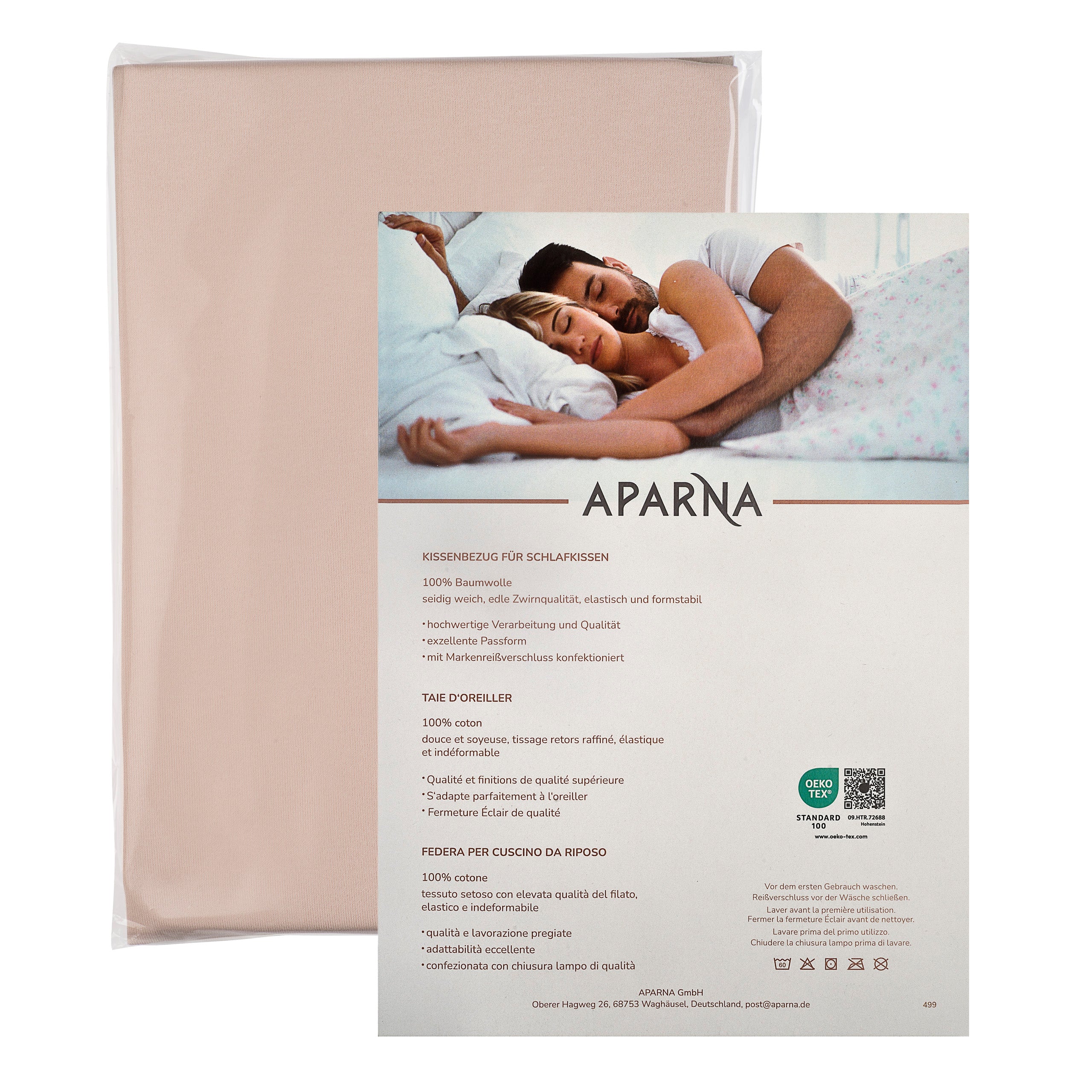 APARNA Tempur Kissenbezug – Passform für Ombracio / All Around