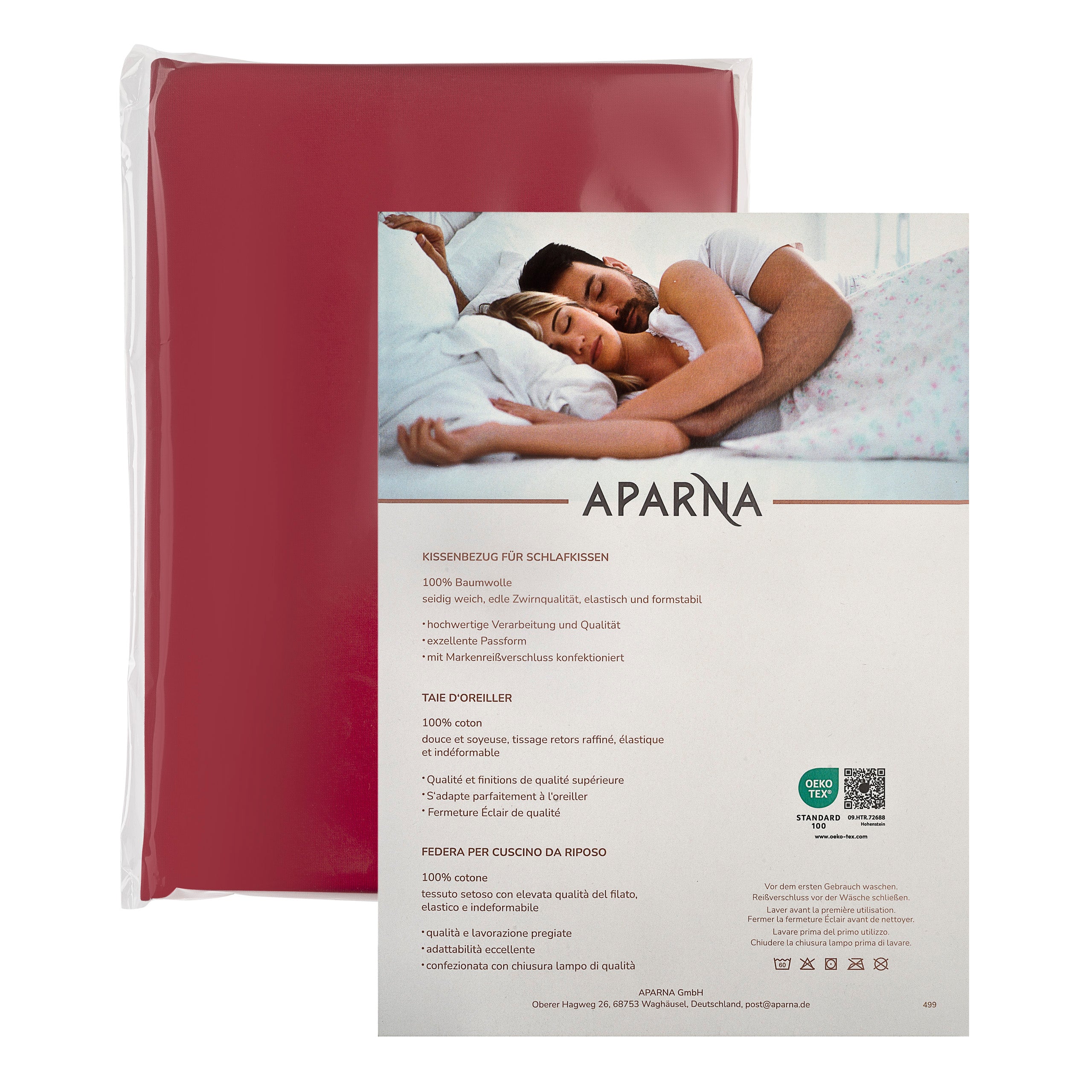 APARNA Tempur Kissenbezug – Passform für Ombracio / All Around