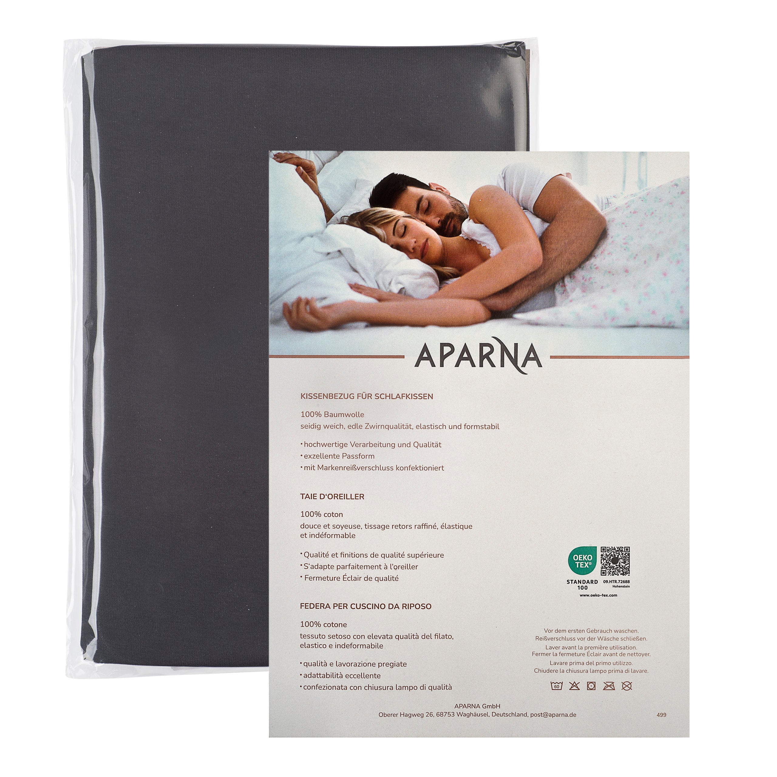 APARNA Tempur Kissenbezug – Passform für Ombracio / All Around